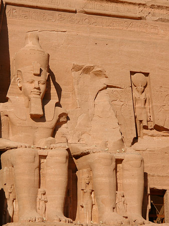 Kolosstatue König Ramses II - Landesinnere (Abu Simbel)