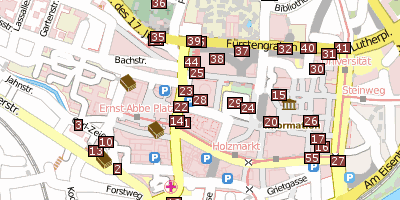 Jentower Jena Stadtplan